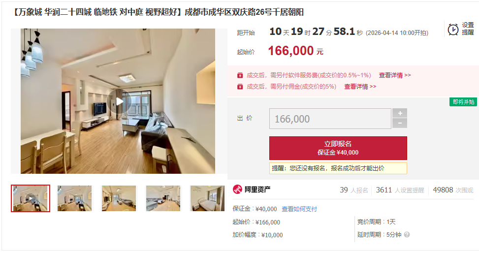 成都凶宅三次拍卖：价格迷局、隐性成本与法律边界的深度拆解