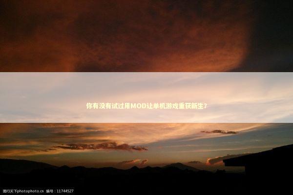 你有没有试过用MOD让单机游戏重获新生？