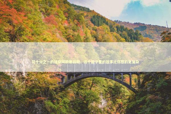 花十分之一的钱穿同款奢品鞋，这个圈子里的故事比你想的更复杂 时尚用品